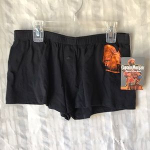 Captain Morgan official Crew Gear shorts Sz L New!